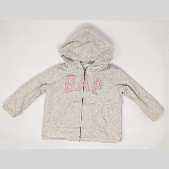 GAP Other - Gap Oatmeal Sherpa Logo Sweatshirt Oatmeal